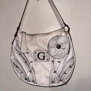 White Guess Bag